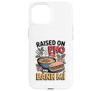 Criado en Pho Banh Mi Vietnamese Food Design Carcasa para iPhone 15