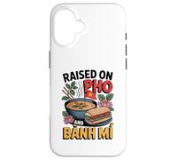 Criado en Pho Banh Mi Vietnamese Food Design Carcasa para iPhone 16