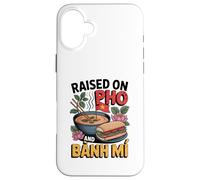 Criado en Pho Banh Mi Vietnamese Food Design Carcasa para iPhone 16 Plus