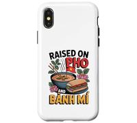 Criado en Pho Banh Mi Vietnamese Food Design Carcasa para iPhone X/XS