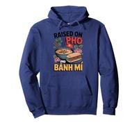 Criado en Pho Banh Mi Vietnamese Food Design Sudadera con Capucha
