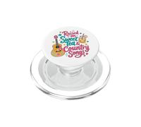 Criado en té Dulce y música Country PopSockets PopGrip para MagSafe