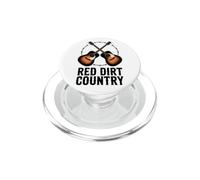 Criado en Tierra roja, Oklahoma Red Dirt Country para Hombres y Mujeres PopSockets PopGrip para MagSafe