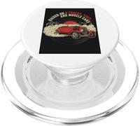 Criado en Vinilo y diseño clásico V8s 32 Roadster Lover PopSockets PopGrip para MagSafe