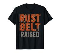 Criado Rust Belt Orgullo Midwest Nacido Y En Ohio Camiseta