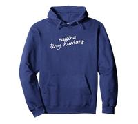 Criando a pequeños Humanos, Frase de guión de mamá Sudadera con Capucha