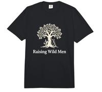 Criando Hombres Salvajes Niño Padre Mamá Comfort Colors Adult Heavyweight T-Shirt