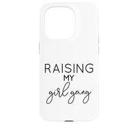 Criando Mi Chica Pandilla Mamá De Niñas Día De La Madre Carcasa para iPhone 15 Pro