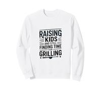 Criando niños y aún encontrando Tiempo para Asar a la Parrilla Sudadera