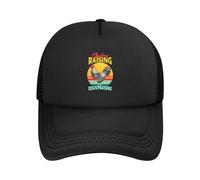 Criando Pollos Alabando A Jesús Mujer Hombre Gorras Hip Hop Secado Rápido Sombrero Resistente Snapback Cap para Running Deporte Senderismo