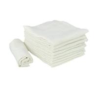 Crianza Natural - 10 gasas blancas 70 x 70 cm