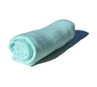 Crianza Natural - Gasa de bambú color 130 x 110 cm - 1 und, aqua