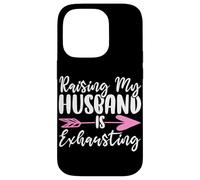 Criar a mi esposo es agotador Esposa Casada Esposa Esposa Carcasa para iPhone 14 Pro