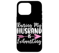 Criar a mi esposo es agotador Esposa Casada Esposa Esposa Carcasa para iPhone 16 Pro