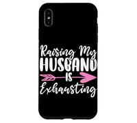 Criar a mi esposo es agotador Esposa Casada Esposa Esposa Carcasa para iPhone XS Max