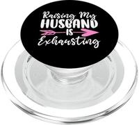 Criar a mi esposo es agotador Esposa Casada Esposa Esposa PopSockets PopGrip para MagSafe