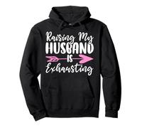 Criar a mi esposo es agotador Esposa Casada Esposa Esposa Sudadera con Capucha