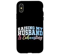 Criar a mi esposo es agotador esposa casada luna de miel Carcasa para iPhone X/XS