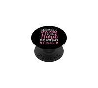 Criar a mi mamá es Tan difícil Que no Escucha Hijo Hija PopSockets PopGrip Adhesivo