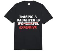 Criar A Una Hija Es Caro Papá Hija Padre Hombres Comfort Colors Adult Heavyweight T-Shirt