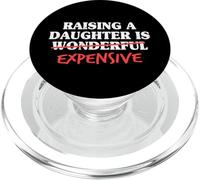 Criar A Una Hija Es Caro Papá Hija Padre Hombres PopSockets PopGrip para MagSafe