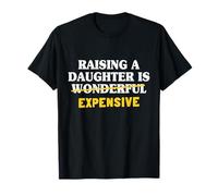 Criar a una Hija es Maravilloso papá Hija Padre Hombres Camiseta