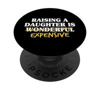 Criar A Una Hija Es Maravilloso Papá Hija Padre PopSockets PopGrip Adhesivo