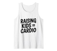 Criar Hijos = Cardio Fitness y Humor de crianza Camiseta sin Mangas