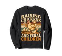 Criar Pollos y niños Salvajes Homestead Sudadera