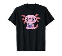 Criatura acuática Leyendo un Libro Kawaii Lindo Divertido Camiseta