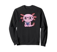 Criatura acuática Leyendo un Libro Kawaii Lindo Divertido Sudadera