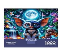 Criatura Bosque Lunar 1000 Piezas Puzzle Premium Ambiente místico del Bosque Set De Puzzle, Cochetón Premium - Entrena La Concentración, Regalo De Inauguración O Oficina 52x38cm/1000pc