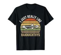 Criatura de vertebrados Antiguos de Peces prehistóricos de Haikouichthys Camiseta
