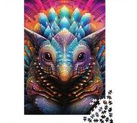 Criatura Fantástica Colorida Blindada Puzzle de 1000 Piezas Papel Puzzle para Adultos Juego de Puzzle 1000 Piezas Relajación Decoración Regalo 70x50cm/1000pcs