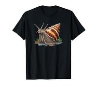 Criatura Gigante de Caracol terrestre Africano de Doble Cabeza Camiseta