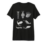 Criaturas Cámbricas Fossil Paleoart Evolución Ciencia Amante Camiseta Premium