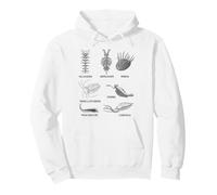 Criaturas Cámbricas Fossil Paleoart Evolución Ciencia Amante Sudadera con Capucha