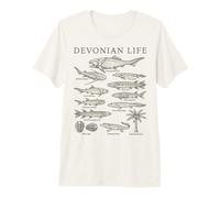 Criaturas Cámbricas Paleontología Fósil Vida Marina Camiseta Premium