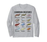 Criaturas Cámbricas Paleontología Fósil Vida Marina Manga Larga