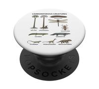 Criaturas Cámbricas Paleontología Fósil Vida Marina PopSockets PopGrip Adhesivo