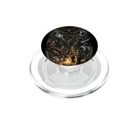 Criaturas del Bosque Misterioso Bigfoot Leyendas del Hombre Polilla PopSockets PopGrip para MagSafe