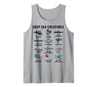 Criaturas del mar Profundo - Amantes de la Ciencia de Las Especies del océano abisal Camiseta sin Mangas