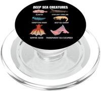 Criaturas del mar Profundo Biología del océano Vida Marina Oceanografía PopSockets PopGrip para MagSafe