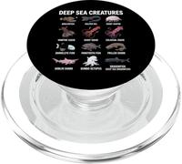 Criaturas del mar Profundo - Ciencia de Las Especies del océano abisal PopSockets PopGrip para MagSafe