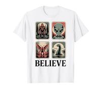 Criaturas folclóricas míticas paranormales y críptidas, Divertidas Camiseta