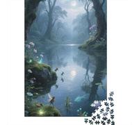 Criaturas mágicas 1.000piezas Rompecabezas Paisaje Adultos Accesorios Interior Retos Hogar Decoración 1000pcs (75x50cm)