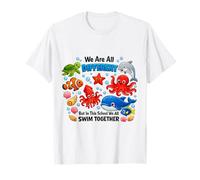 Criaturas Marinas Aula Maestro Unidad Escuela inclusiva Océano Camiseta