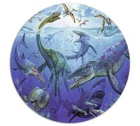 Criaturas Marinas prehistóricas Puzzle de 1000 Piezas Puzzle para Toda la Familia Mundo oceánico Puzzle para Adultos Relajación Decoración Hogar Regalo 1000pcs (67.5x67.5cm)
