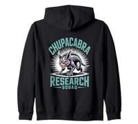 criaturas mitológicas Escuadrón de Investigación Chupacabra Sudadera con Capucha