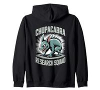 criaturas mitológicas Escuadrón de Investigación Chupacabra Sudadera con Capucha